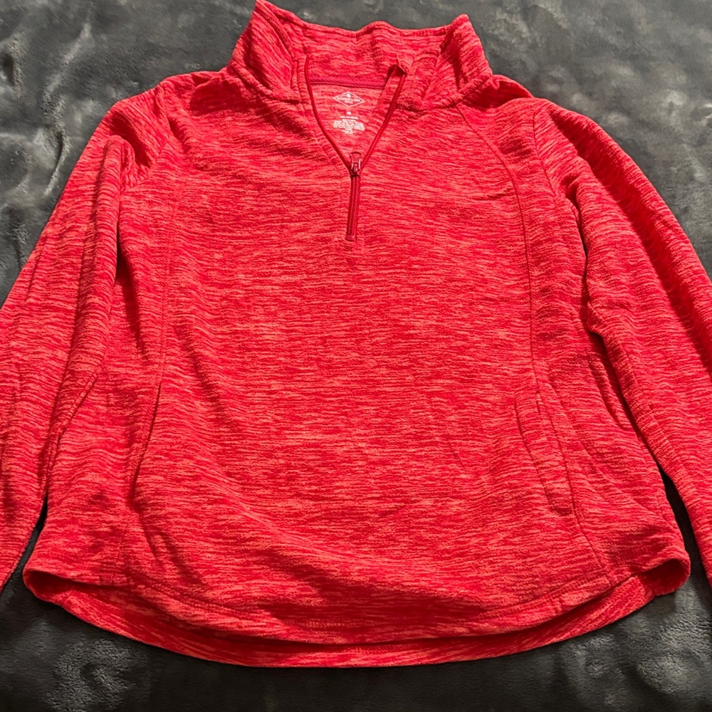 Women’s St. John's Bay Vibrant Red Cowl Neck Sweater